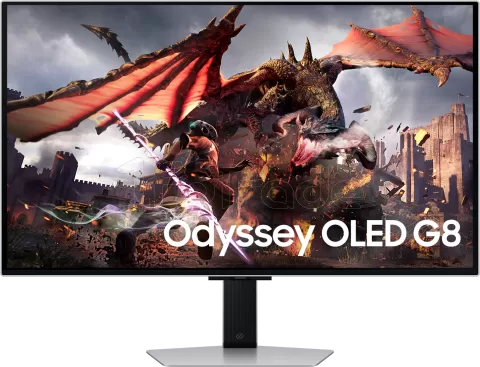 Photo de Ecran 32" Samsung Odyssey Oled G8 G80SD 4K Ultra HD 240Hz (Noir)