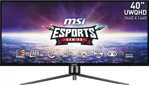 Photo de Ecran 40" MSI Mag 401QR 4K Ultra HD 155Hz (Noir)