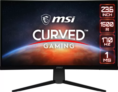 Photo de Ecran incurvé 24" MSI Gaming G2422C Full HD 180Hz (Noir)