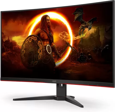 Photo de Ecran incurvé 32" AOC Gaming CQ32G2SE Quad HD 165Hz (Noir)