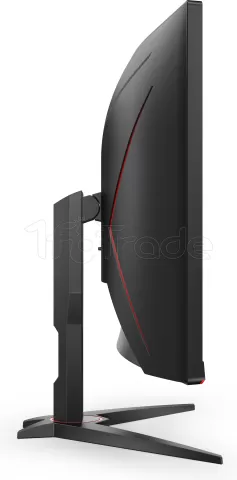 Photo de Ecran incurvé 34" AOC Agon CU34G2XE 4K Ultra HD 144Hz (Noir)