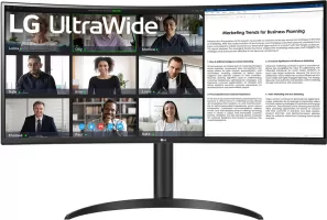 Photo de LG UltraWide 34WR55QC-B