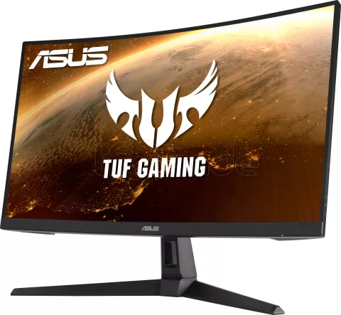 Photo de Ecran invurvé 27" Asus Tuf Gaming VG27VH1B Full HD 165Hz (Blanc)