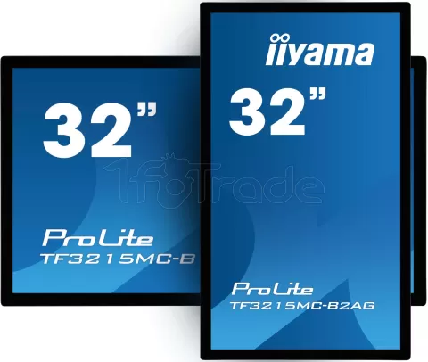 Photo de Ecran tactile 32" Iiyama ProLite TF3215MC-B2AG Full HD (Noir)