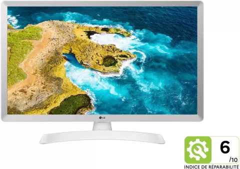 Photo de Ecran/TV 28" LG 28TQ515S HD Ready (Blanc)