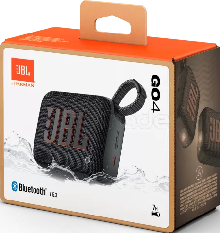 Photo de Enceinte nomade Bluetooth JBL Go 4 (Noir)