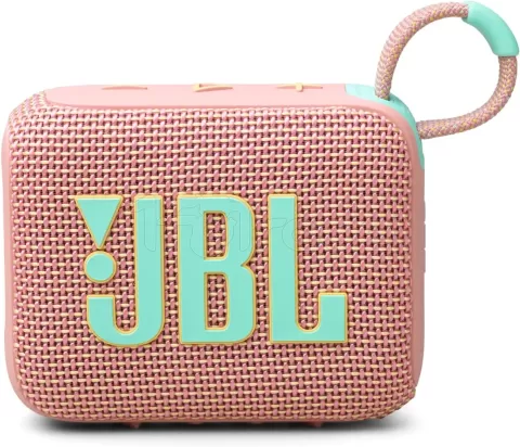 Photo de Enceinte nomade Bluetooth JBL Go 4 (Rose)