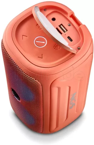 Photo de Enceinte nomade Bluetooth NGS Roller Beast (Orange)