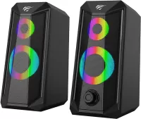 Photo de Enceintes Havit SK202 RGB (Noir)