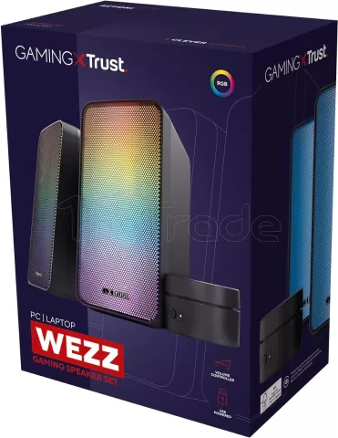 Photo de Enceintes Trust GXT 611 Wezz RGB (Noir)