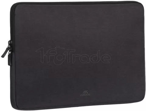 Photo de Étui de protection (Housse) Rivacase Suzuka pour ordinateur portable 14" max (Noir)