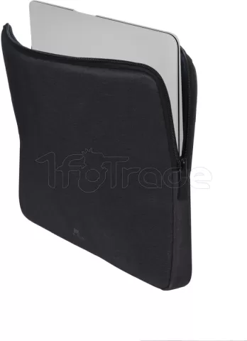 Photo de Étui de protection (Housse) Rivacase Suzuka pour ordinateur portable 14" max (Noir)