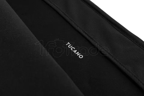 Photo de Étui de protection (Housse) Tucano Velluto pour ordinateur portable 15,6" max (Noir)