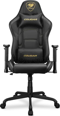 Photo de Fauteuil Cougar Armor Elite (Noir/Or)