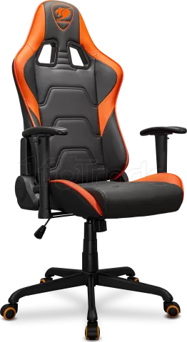 Photo de Fauteuil Cougar Armor Elite (Noir/Orange)