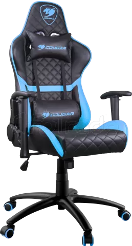 Photo de Fauteuil Cougar Armor One (Noir/Bleu)