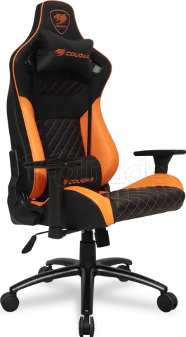 Photo de Fauteuil Cougar Explore S (Noir/Orange)