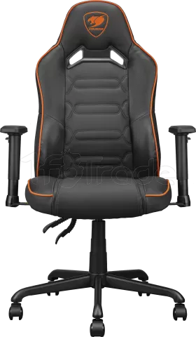 Photo de Fauteuil Cougar Fusion S (Noir/Orange)