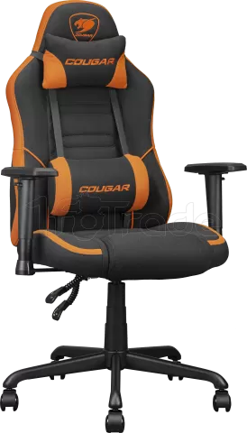 Photo de Fauteuil Cougar Fusion SF (Noir/Orange)