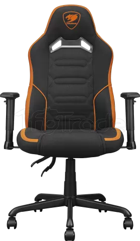 Photo de Fauteuil Cougar Fusion SF (Noir/Orange)