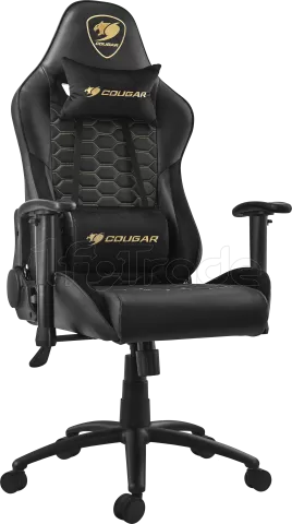 Photo de Fauteuil Cougar Outrider (Noir/Or)