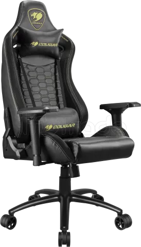 Photo de Fauteuil Cougar Outrider S (Noir/Or)