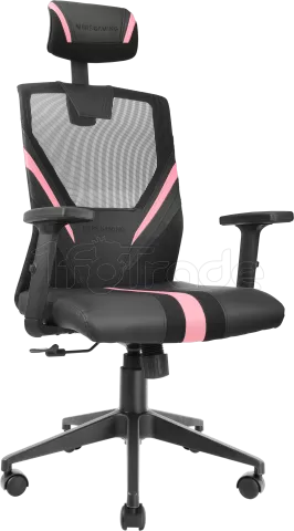 Photo de Fauteuil ergonomique Mars Gaming MGC Ergo (Noir/Rose)