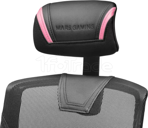 Photo de Fauteuil ergonomique Mars Gaming MGC Ergo (Noir/Rose)