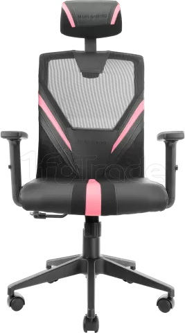 Photo de Fauteuil ergonomique Mars Gaming MGC Ergo (Noir/Rose)