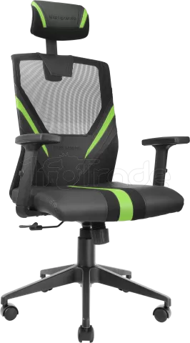 Photo de Fauteuil ergonomique Mars Gaming MGC Ergo (Noir/Vert)