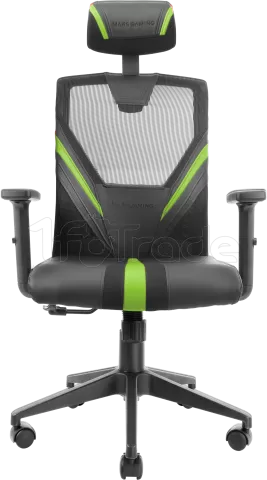 Photo de Fauteuil ergonomique Mars Gaming MGC Ergo (Noir/Vert)