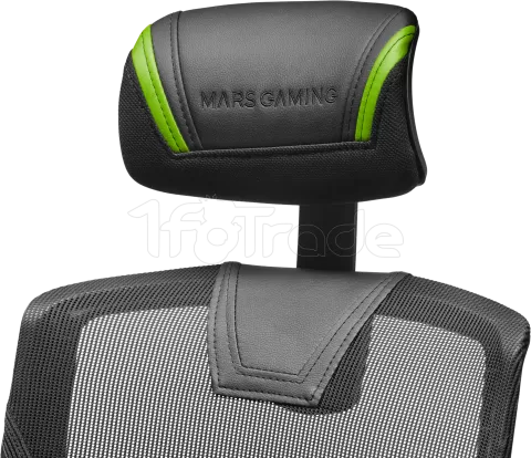 Photo de Fauteuil ergonomique Mars Gaming MGC Ergo (Noir/Vert)