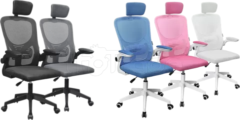 Photo de Fauteuil ergonomique Mars Gaming MGC-Ergo Plus (Blanc)