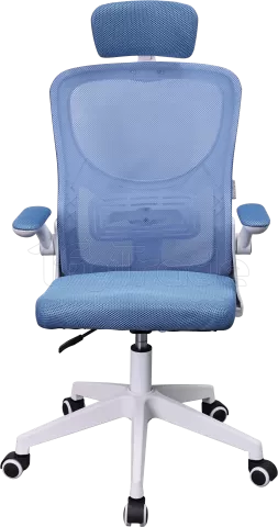 Photo de Fauteuil ergonomique Mars Gaming MGC-Ergo Plus (Bleu/Blanc)