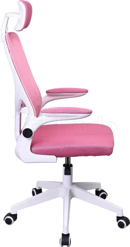 Photo de Fauteuil ergonomique Mars Gaming MGC-Ergo Plus (Rose/Blanc)