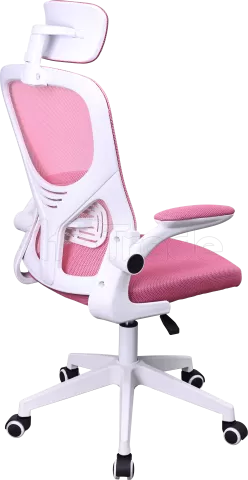 Photo de Fauteuil ergonomique Mars Gaming MGC-Ergo Plus (Rose/Blanc)