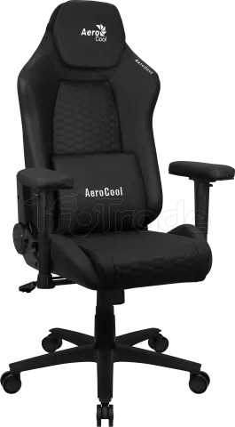 Photo de Fauteuil Gamer Aerocool Crown Leatherette (Noir)