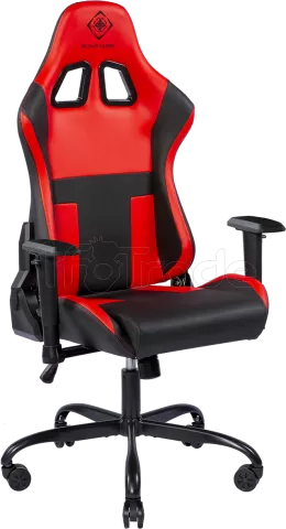 Photo de Fauteuil Gamer Deltaco DC210 (Noir/Rouge)