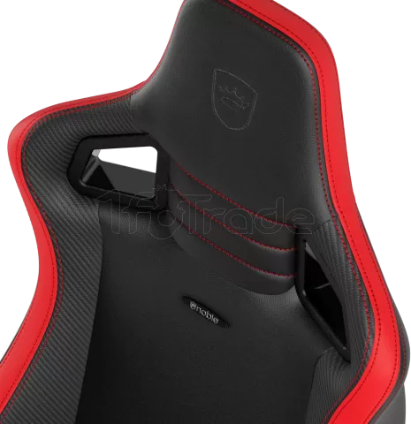 Photo de Fauteuil Gamer Noblechairs Epic Compact (Noir/Rouge)