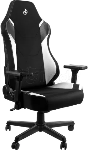 Photo de Fauteuil Nitro Concepts X1000 Radiant White (Noir/Blanc)