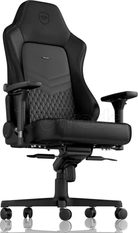 Photo de Fauteuil Noblechairs Hero en Cuir véritable (Noir)