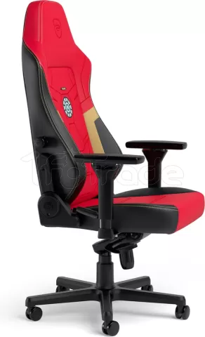 Photo de Fauteuil Noblechairs Hero Iron Man Edition (Rouge/Or/Noir)