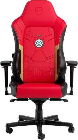 Photo de Fauteuil Noblechairs Hero Iron Man Edition (Rouge/Or/Noir)