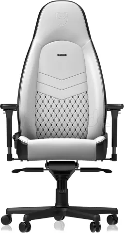 Photo de Fauteuil Noblechairs Icon (Blanc/Noir)