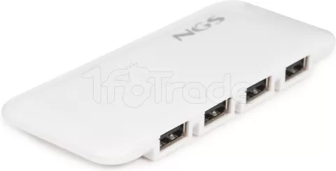 Photo de Hub USB 2.0 NGS iHub - 7 ports (Blanc)