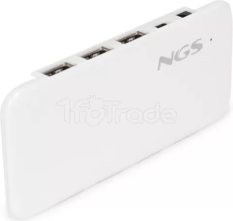 Photo de Hub USB 2.0 NGS iHub - 7 ports (Blanc)