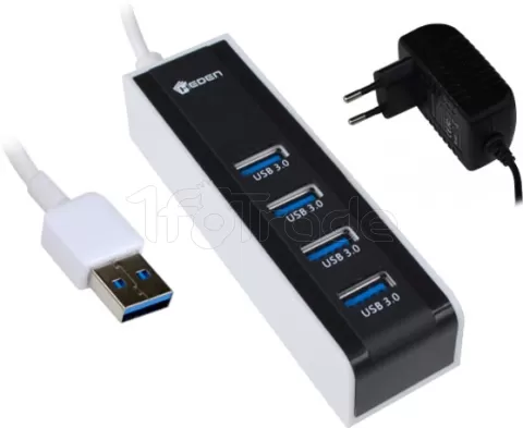 Photo de Hub USB 3.0 Heden Hub Station 4 ports + alimentation