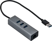 Hub Usb 3.1 6en1 T650c 3 Ports 3.1 + 1 Port Usb-c + Lecteur De