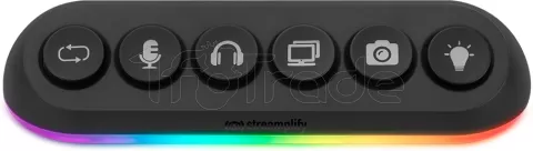 Photo de Hub USB 3.0 Streamplify Hub Deck 5 RGB - 5 ports (Noir)