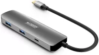 Photo de Hub USB 3.0 Urban Factory Hubee 4 ports (Gris)